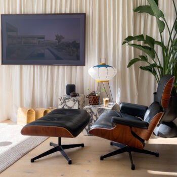 EAMES & ICED LATTE